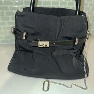 Sonia Rykiel black crossbody bucket